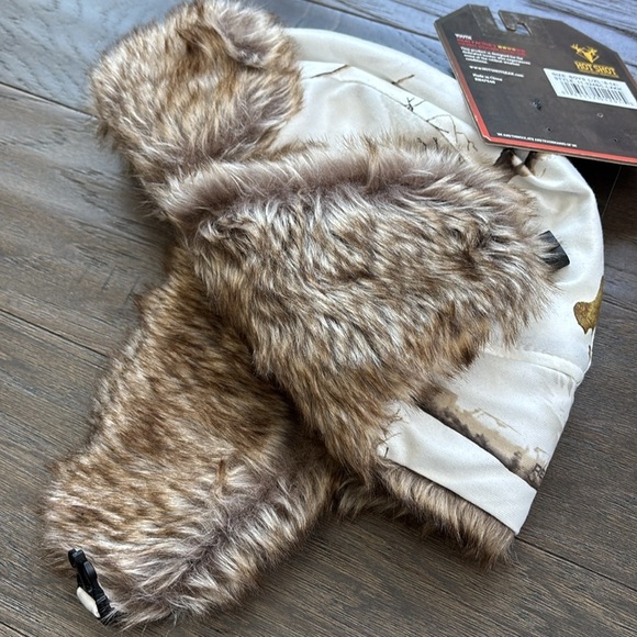 Realtree Hot Shot Heat Factor 3, 3M thinsulate Odor-X,earflap fur lined,trapper - Picture 4 of 13